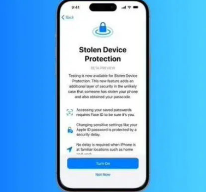 定日苹果授权维修店分享被盗设备保护功能开启方法