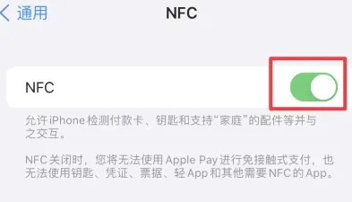 定日苹果维修服务分享iPhone15NFC功能开启方法 