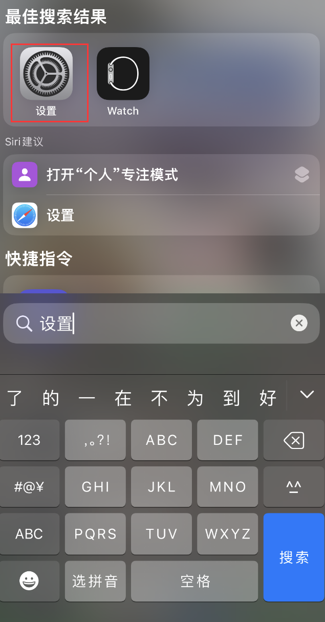 定日苹果手机维修分享：iPhone 找不到“设置”或“App Store”怎么办？ 