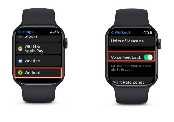 定日苹果维修网点分享在 Apple Watch 上通过语音锻炼的方法 