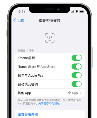 定日苹果手机维修分享升级iOS 16 后 Face ID不可用怎么办 