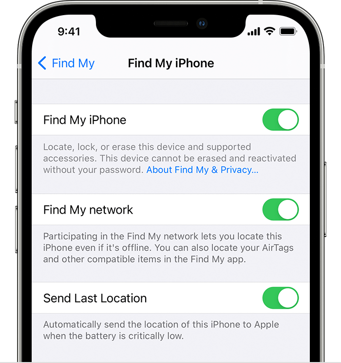 定日苹果手机维修分享使用 iPhone 的内建安全性和隐私保护 