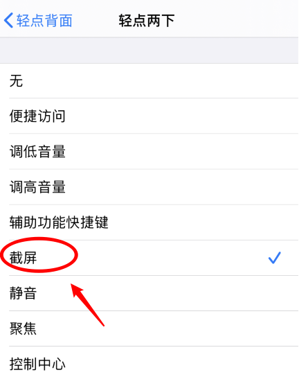 定日苹果手机维修分享iPhone12如何启用双击截屏 