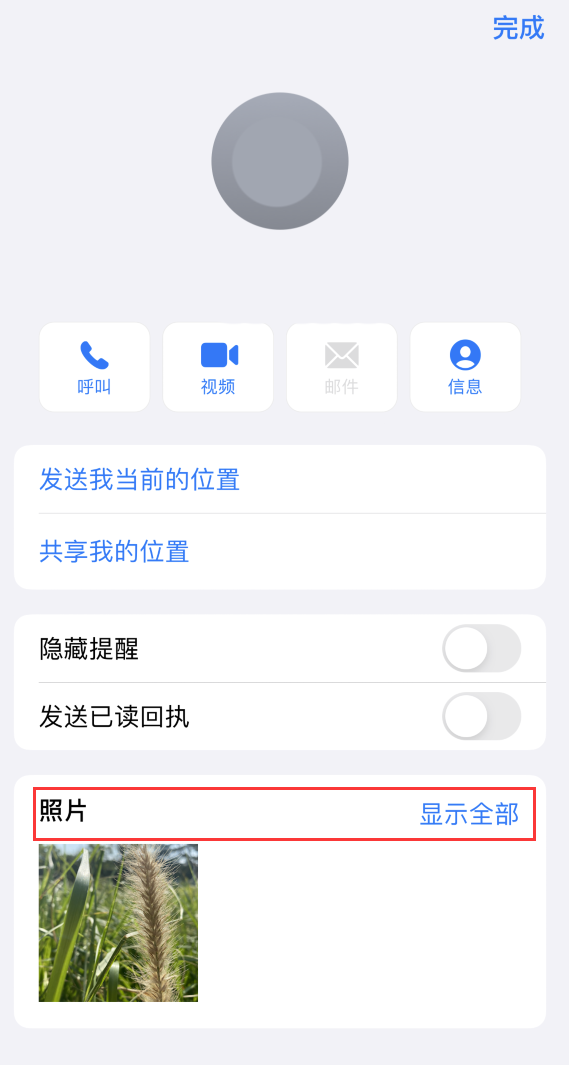 定日苹果手机维修分享如何快速查找 iMessage 信息中的图片等附件 